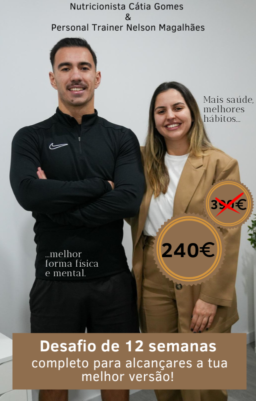 Desafio de 12 semanas completo para alcançares a tua melhor versão!